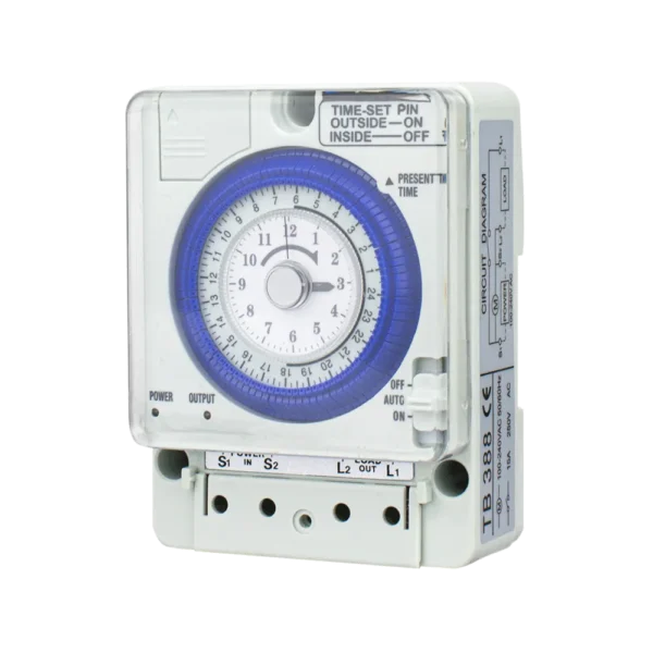 Analog Mechanical Weekly Time Control Switch