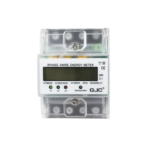 Meter Three-phase electronic rail active energy meter